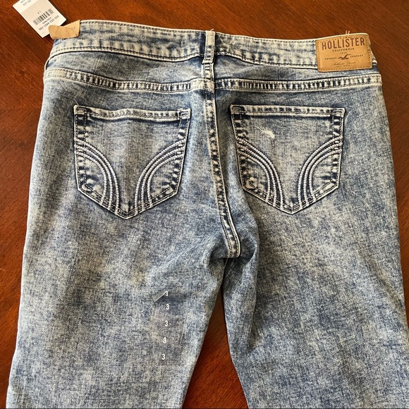 Hollister super skinny acid wash jeans size 3/W26 - Picture 4 of 5